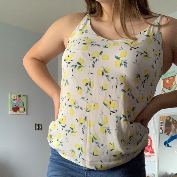 Banana Republic Lemon Tank Top - Picture 2 of 2